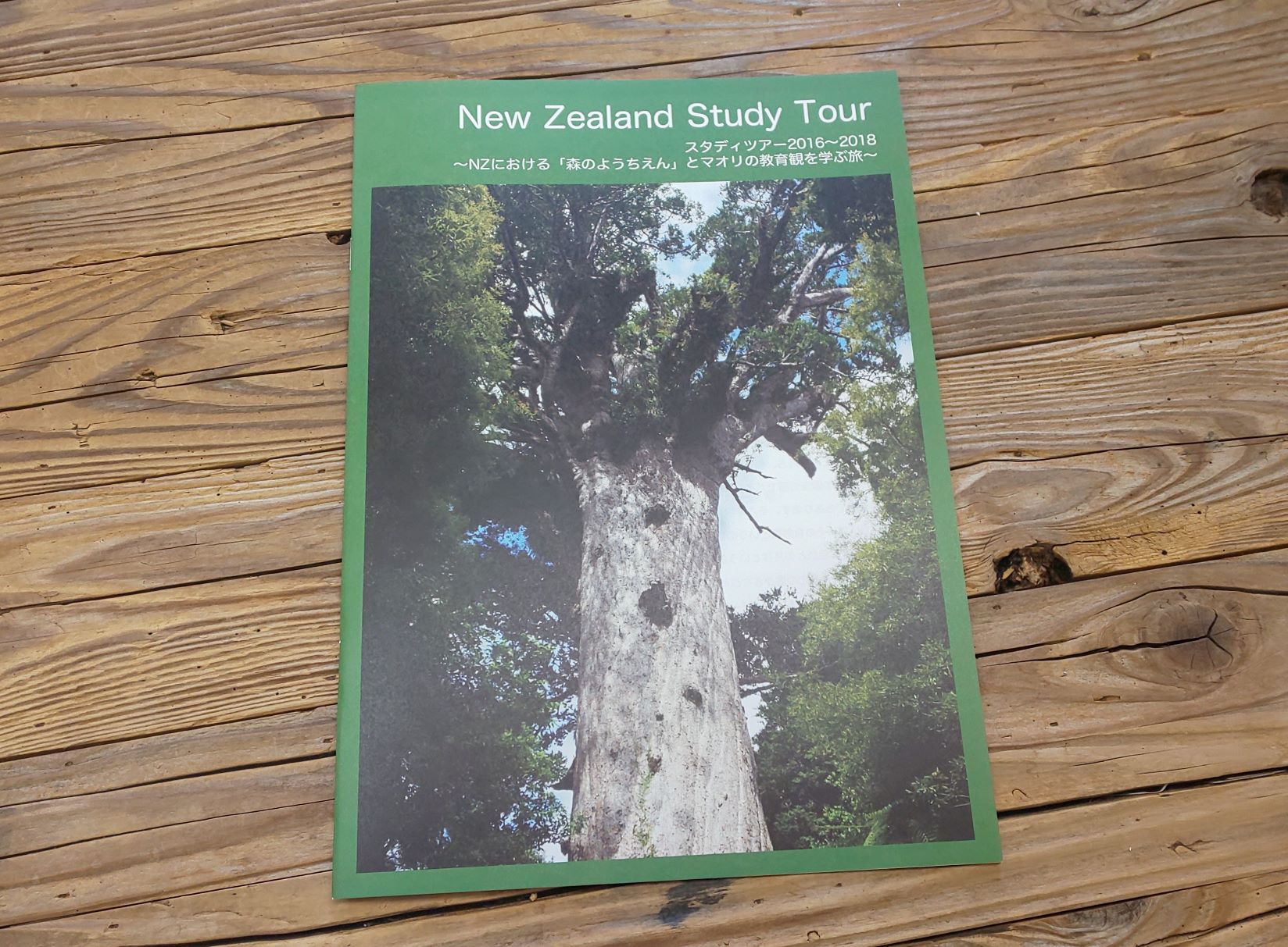 ニュージーランドスタディツアーの報告書が完成しました